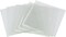 COE 96: 2&#x22; Square Clear Fusible Glass-10 Pack